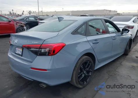 2023 Honda Civic Sport из США, поврежденный, VIN 2HGFE2F58PH524241